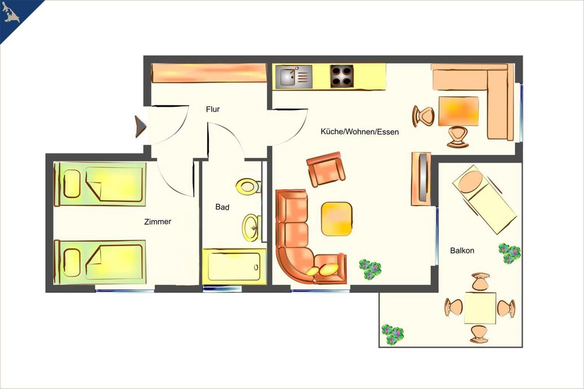 Apartment Ferienidyll 11 Херингсдорф Экстерьер фото